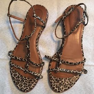 Corso Como Authentic Leather Leopard/Cheetah Flats